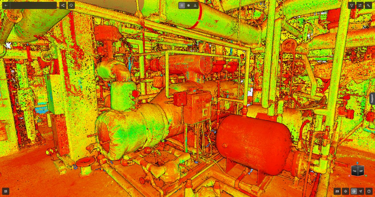 laser scanning surveys of complex environments
