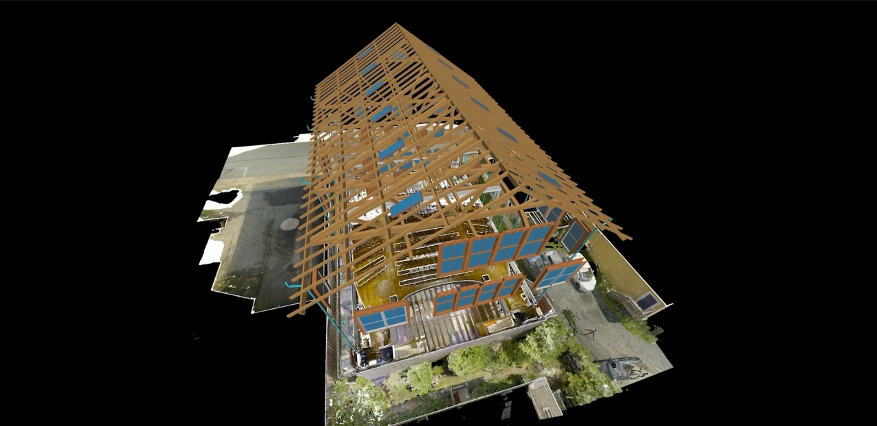 Lunenburg Opera House as-built Revit model