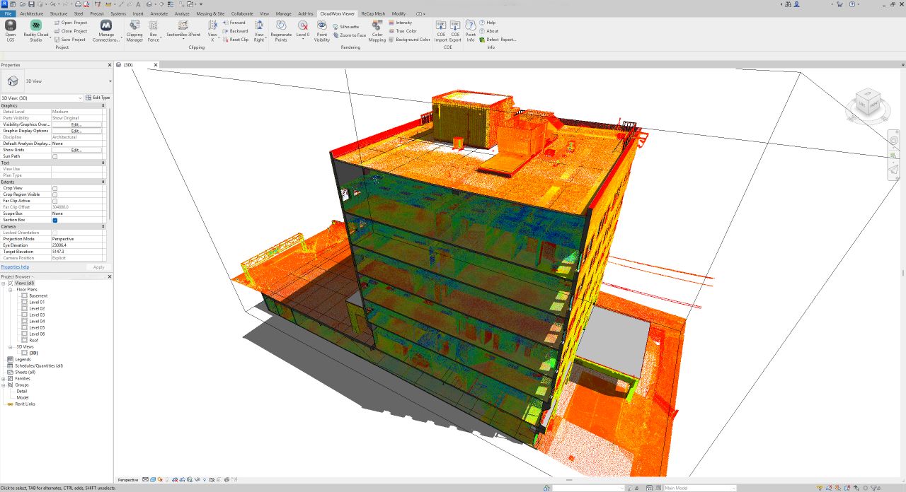 Cloudworx Viewer for Revit
