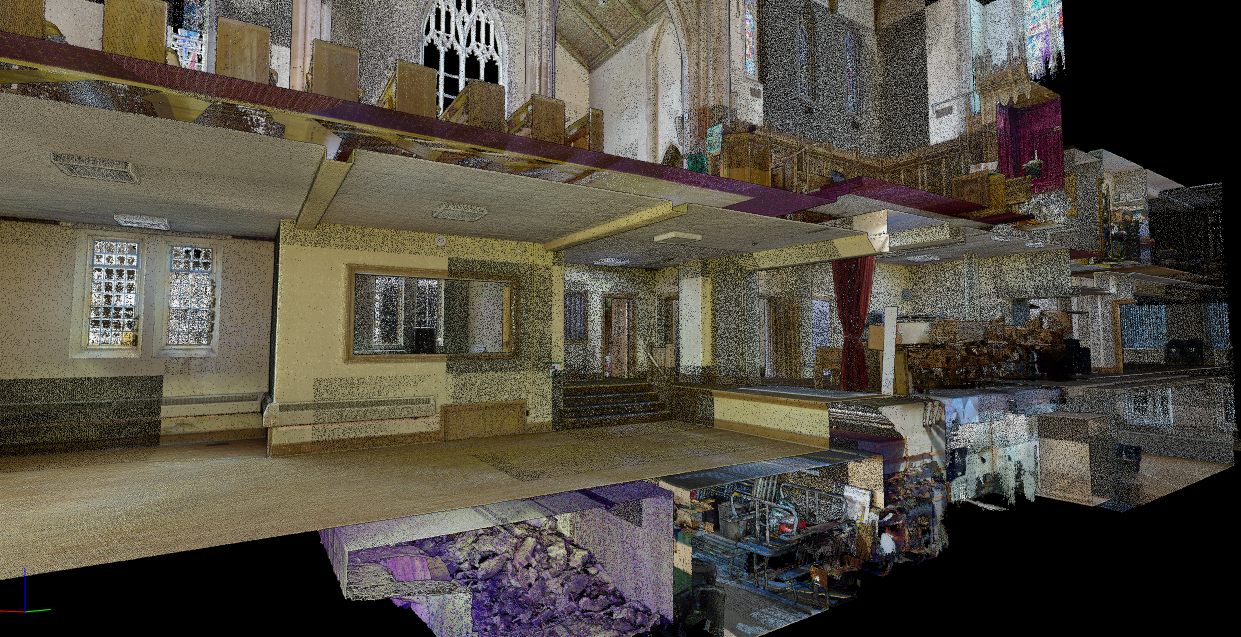 Laser scanning services for heritage preservation