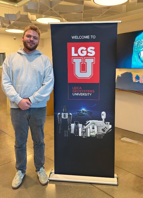 Reality Capture Technologist Waylen Leenhouts at SDMM in Halifax, Nova Scotia